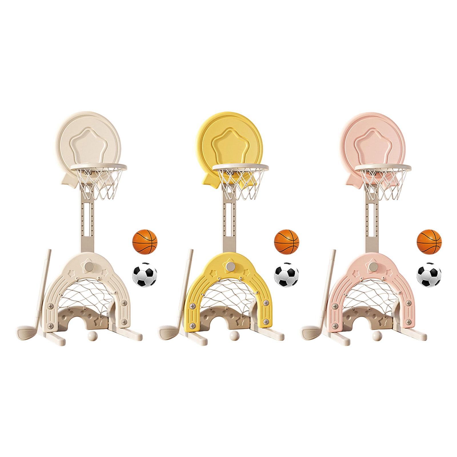 Kids Yard Toys - 屋内と屋外のバスケットボールフープセット,庭のおもちゃ,カーニバル,3 in 1