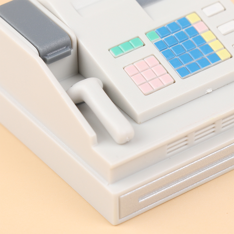ドールハウスミニスーパーマーケットレジ、スイベルカードセット - Toy Cash Register のレビューと価格
