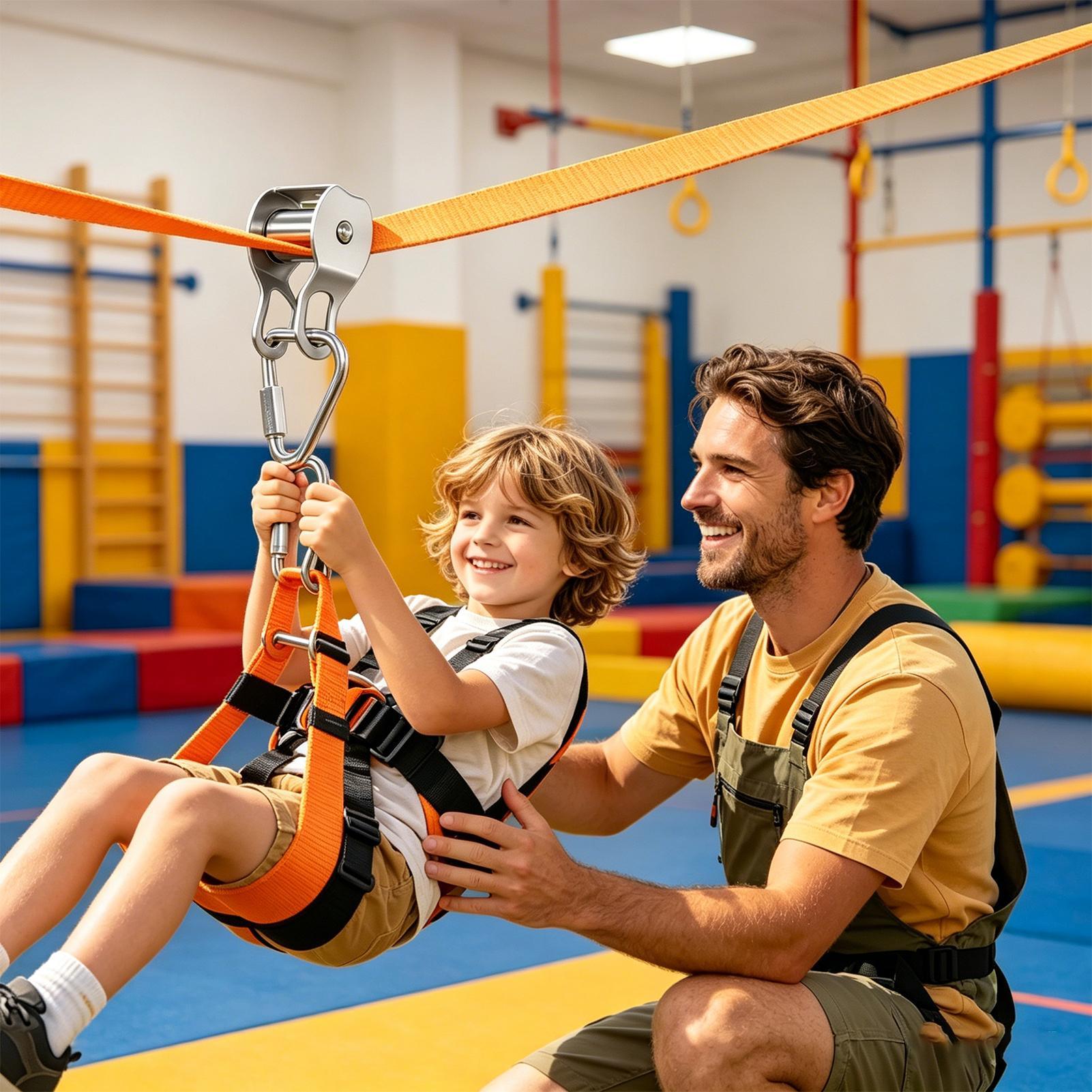子供用ジップライン バランス遊具 屋外プレイセット キッズス - Kids Yard Toys のレビューと価格