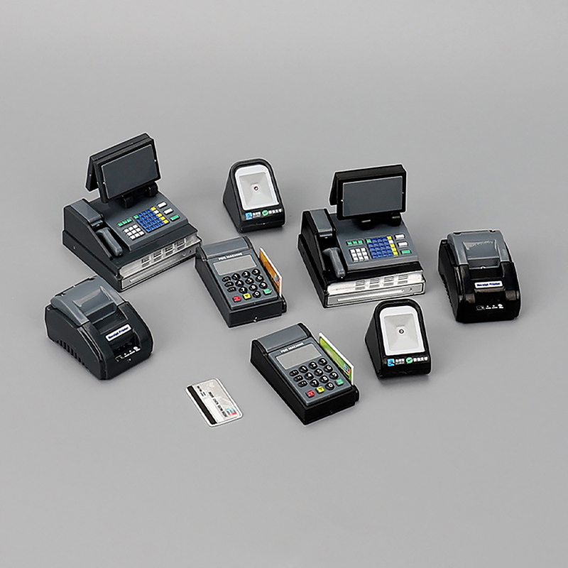 【F】ドールハウス用ミニスーパーマーケットのレジ、POS端末 - Toy Cash Register のレビューと価格
