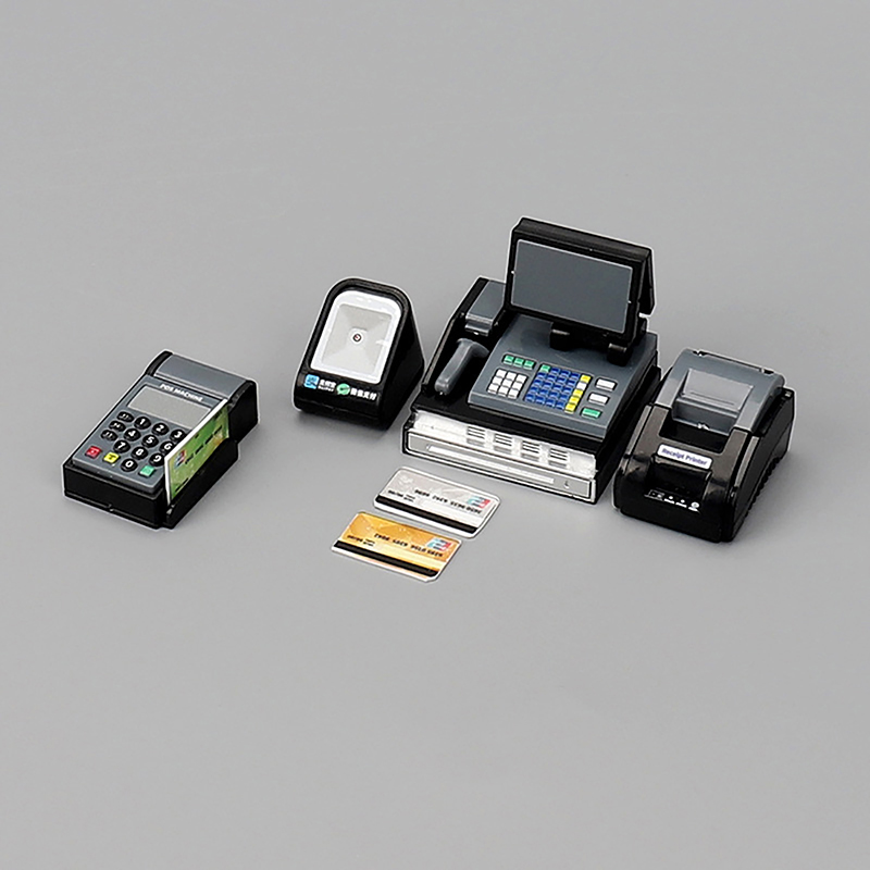 【F】ドールハウス用ミニスーパーマーケットのレジ、POS端末 - Toy Cash Register のレビューと価格