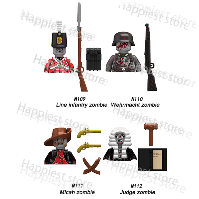 子供のためのmoc-都市のハロウィーンのビルディングブロック - Kids Zombie Toys のレビューと価格