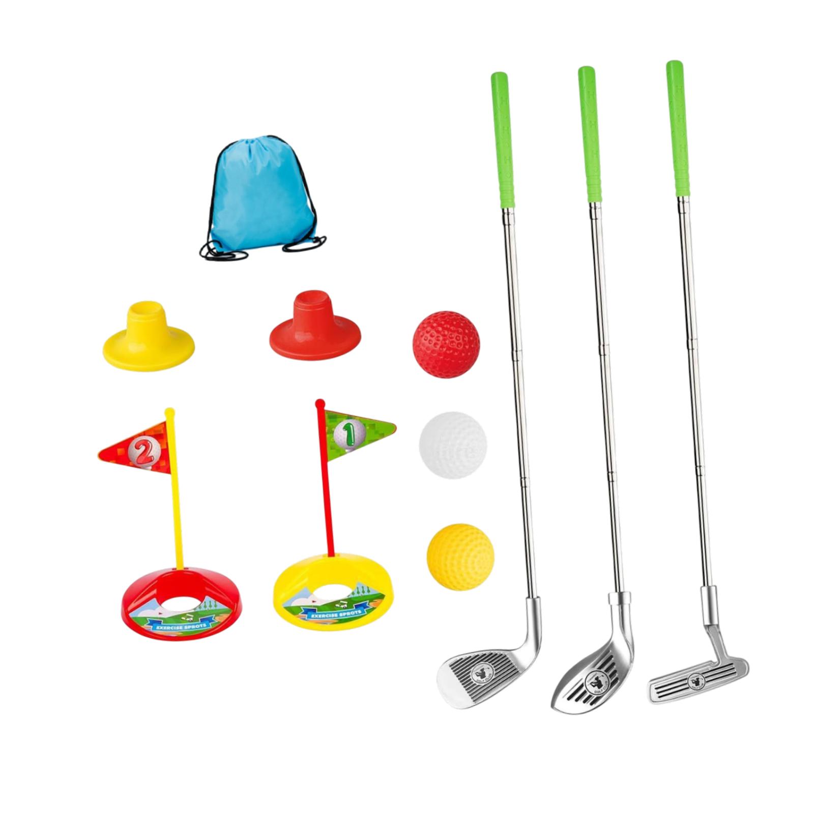 キッズゴルフクラブセット ターゲットホール付き クラブ教育ゴ - Kids Yard Toys のレビューと価格