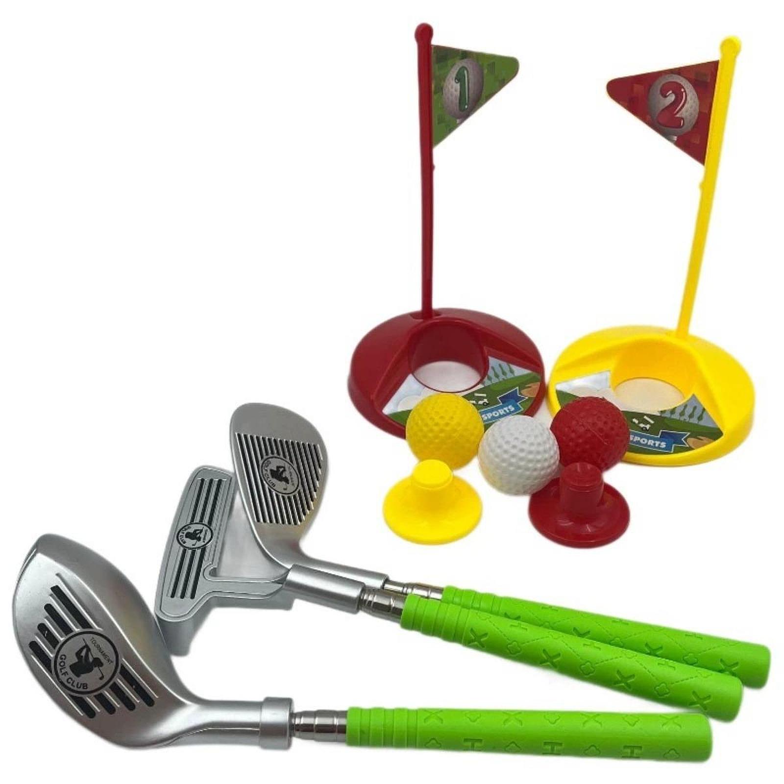 キッズゴルフクラブセット ターゲットホール付き クラブ教育ゴ - Kids Yard Toys のレビューと価格