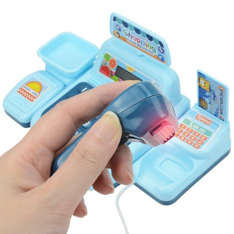 新商品・1セット 電子ゲーム照明と効果音付き スーパーマーケ - Toy Cash Register のレビューと価格