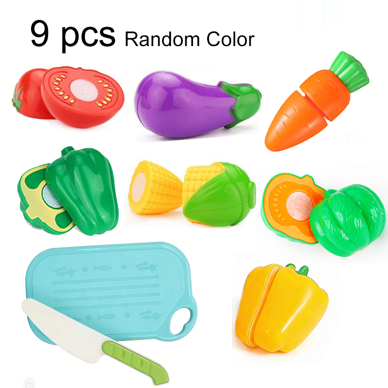 果物や野菜を切るごっこ遊び用キッズキッチンおもちゃ、幼児向け - Kids Toys Kitchen Set のレビューと価格