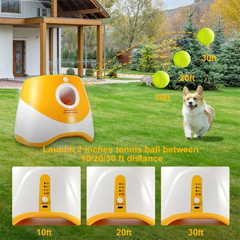 犬用テニスボール発射機。自動で犬が追いかけるおもちゃ。小型テ - Catapult Launcher Toy のレビューと価格