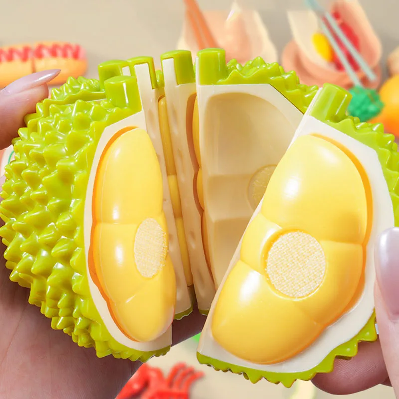 子供のためのモンテッソーリハウスゲーム,果物,ピタヤ,野菜, - Kids Toys Kitchen Set のレビューと価格