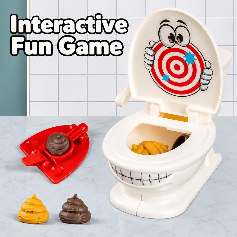 ミニトイレおまるおもちゃ、ストレス解消、卓上ゲーム、2人で楽 - Catapult Launcher Toy のレビューと価格