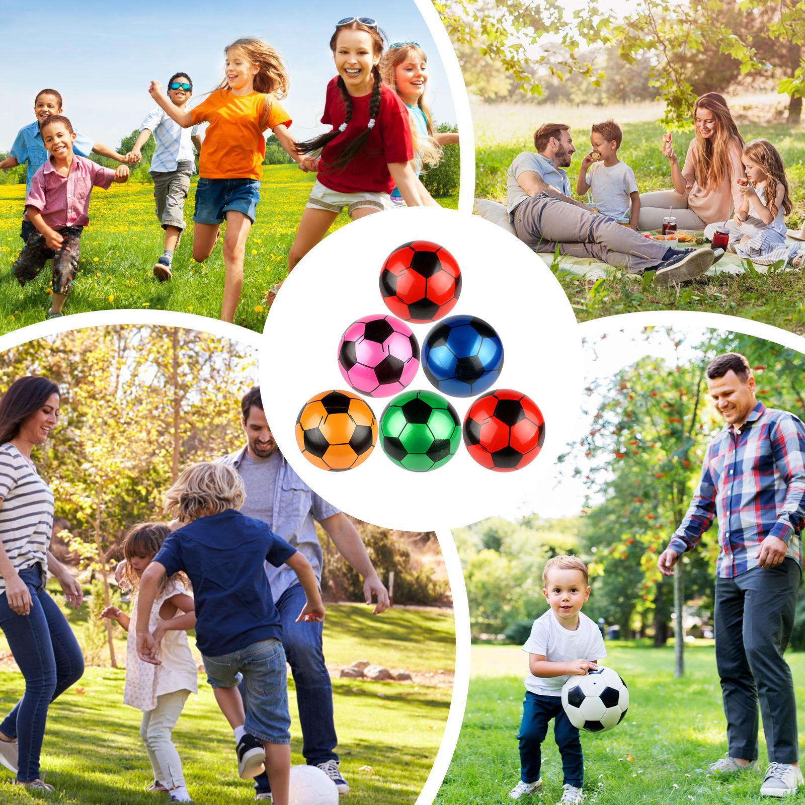 サッカーボール インフレータブル 6個セット プールトイ 2 - Kids Yard Toys のレビューと価格