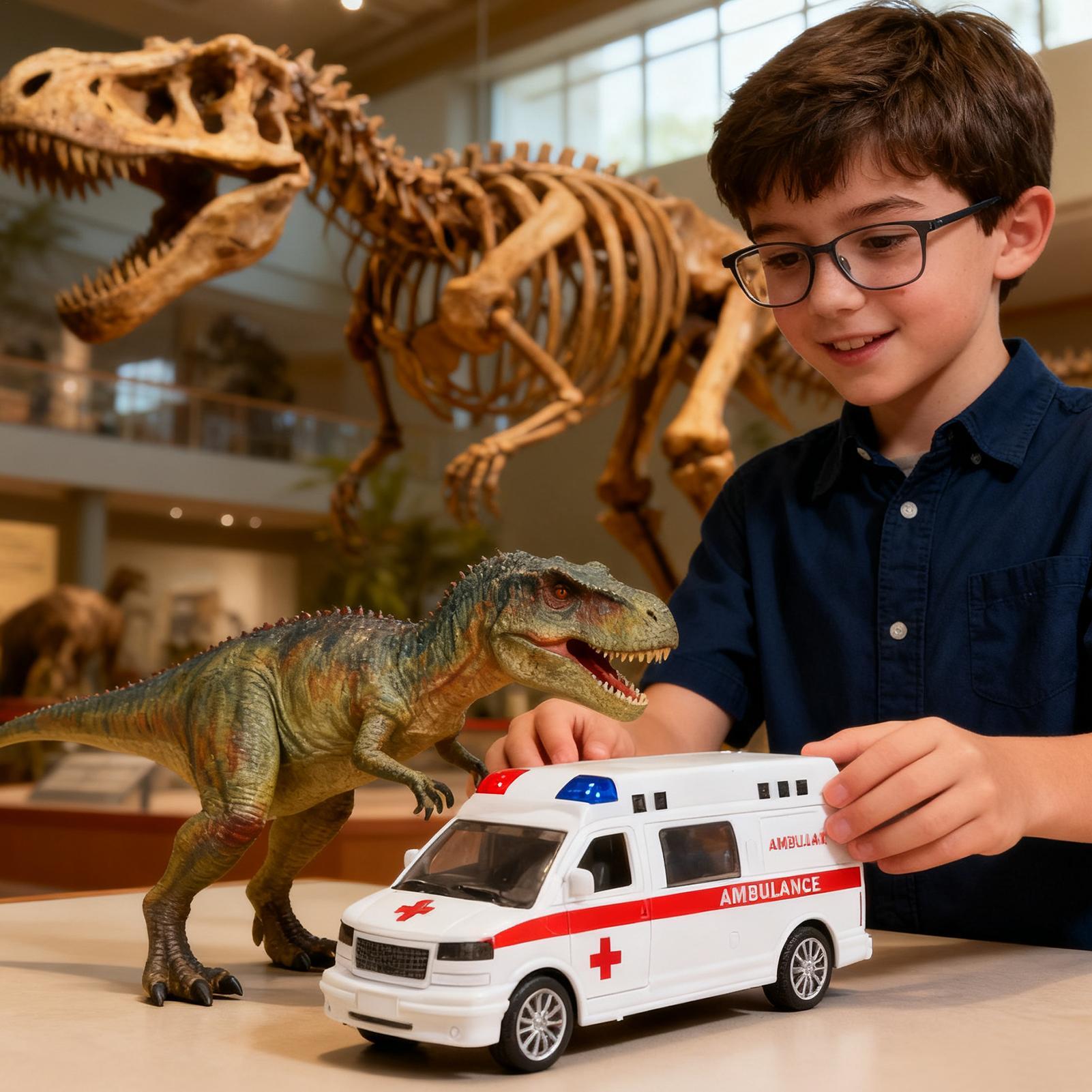 おもちゃの車 リアルな慣性車両 ライトアップ 子供用救急車の - Kids Yard Toys のレビューと価格